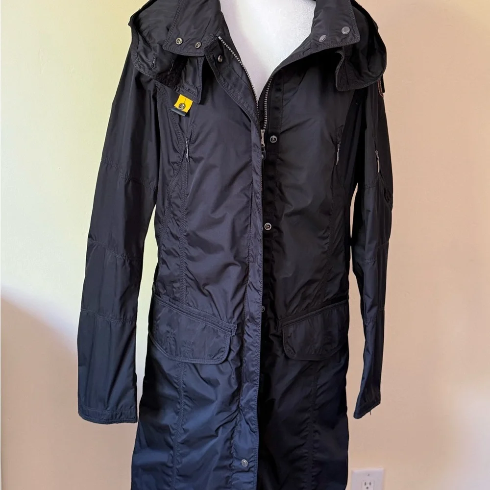 Parajumpers Black Raincoat - Picture 1 of 15